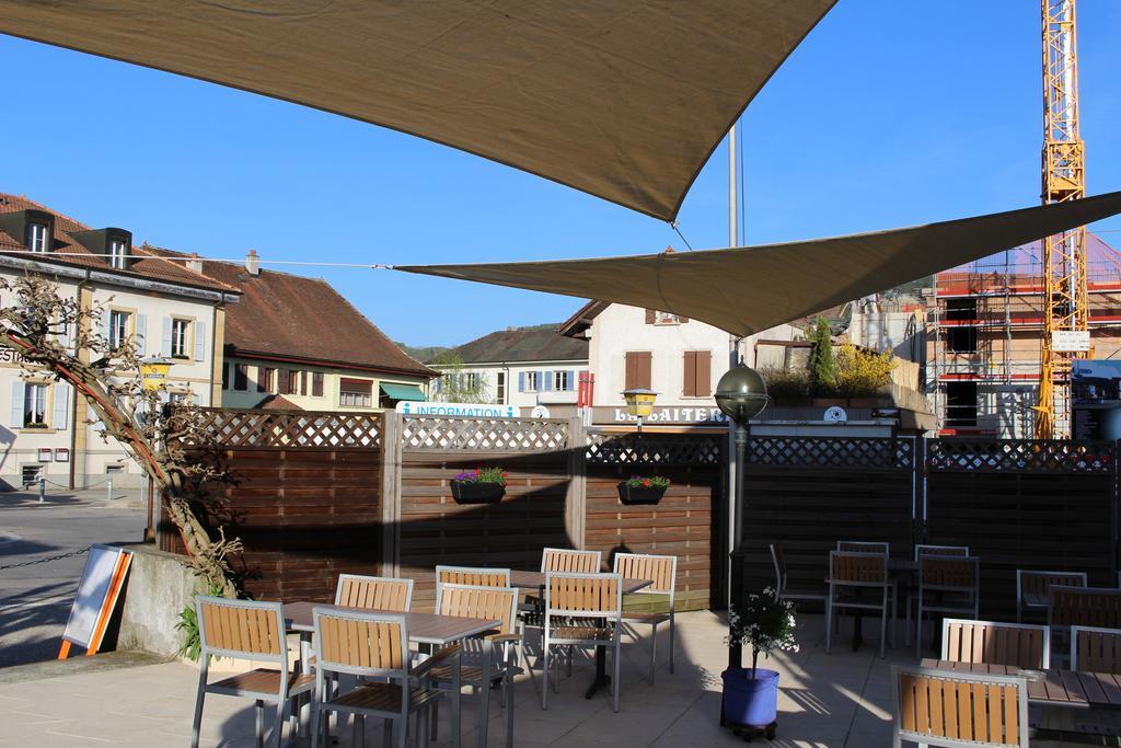 Hotel De La Gare Yvonand Exterior photo